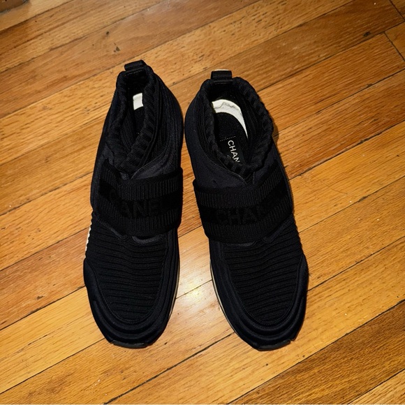 CHANEL SOCK NEOPRENE SNEAKERS TRAINERS - Picture 11 of 16